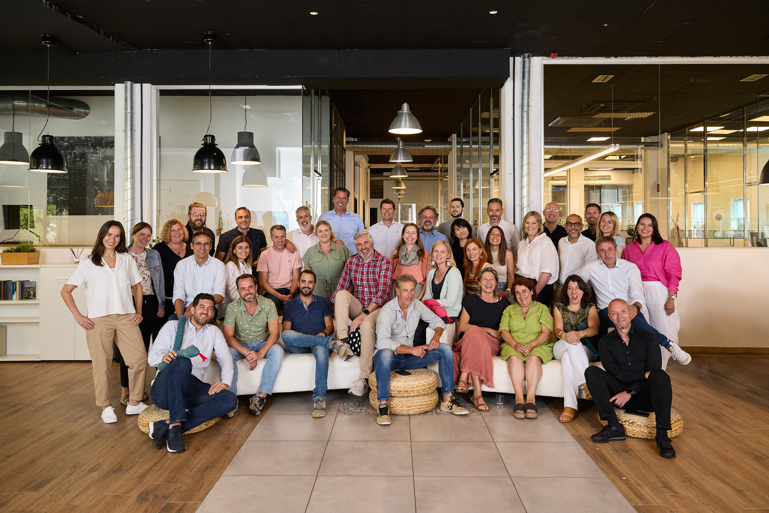 Retrato corporativo · equipo Netex
